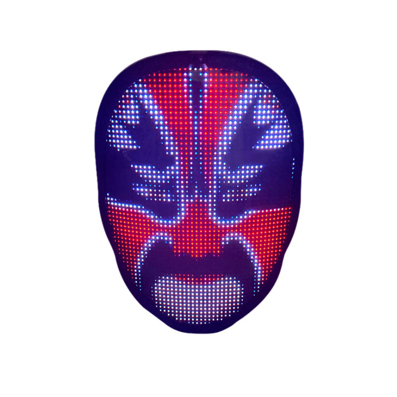 Halloween Face Masks Full Color LED Luminous Mask