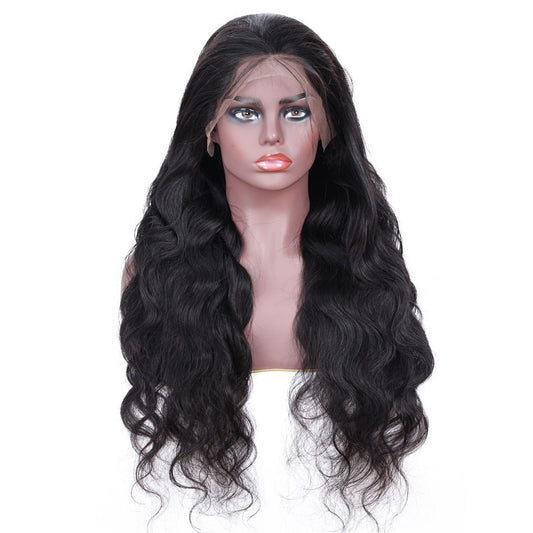 Human Hair Wigs Front Lace 13x4 body Wave Female Hair Wig - Classic chic