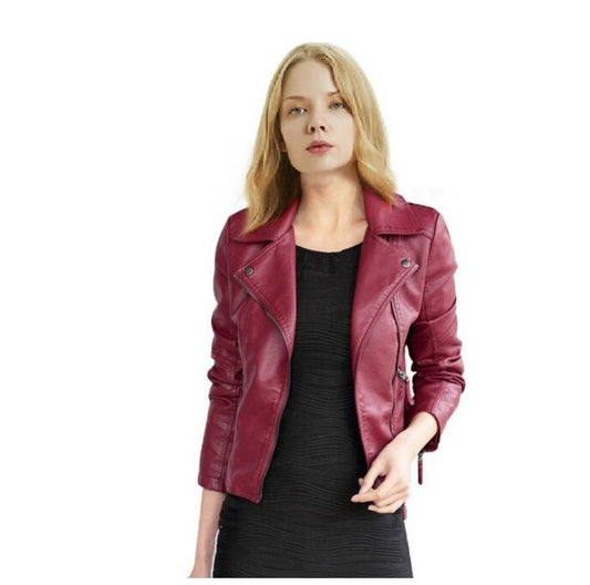 Viper Snake Leather Jacket - Classic chic