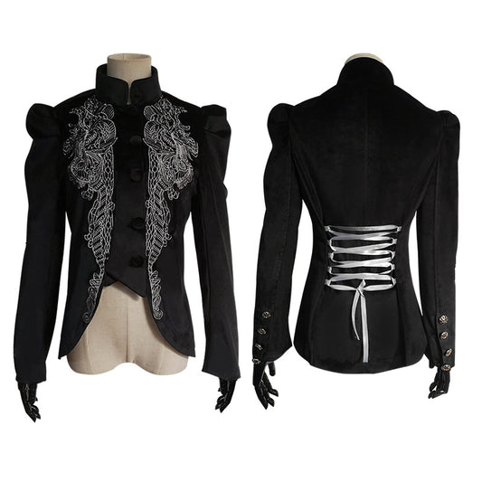 Women's Gothic coat jacket - Classic chic